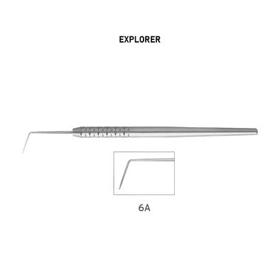 Hu-Friedy Explorer Silver line 6A